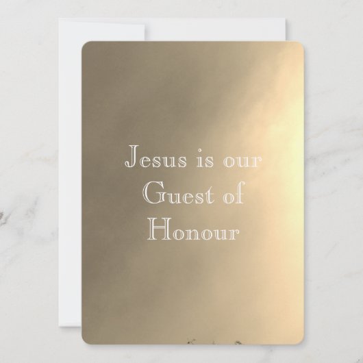 CARTE D'INVITATION DE MARIAGE Style de design de c (Devant)