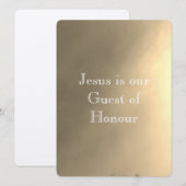 CARTE D'INVITATION DE MARIAGE Style de design de c (Devant / Derrière)