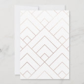 Carte d'invitation de mariage virtuelle avec photo (Dos)