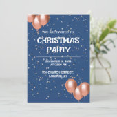 CARTE D'INVITATION DE NOËL (Debout devant)