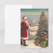 Carte d'invitation de Noël (Devant / Derrière)