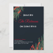 Carte d'invitation de Noël (Devant)