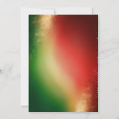 Carte d'invitation de Noël Cookie & Candy (Dos)