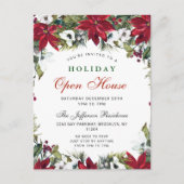 Carte d'invitation de Noël Open House (Devant)