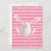 Carte d'invitation de Pâques (Dos)