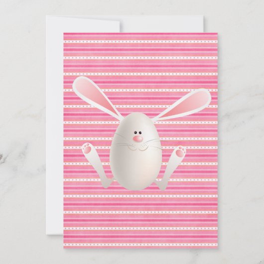 Carte d'invitation de Pâques (Dos)