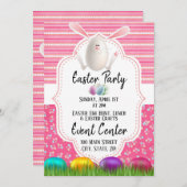 Carte d'invitation de Pâques (Devant / Derrière)