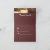 Carte d'invitation de partie (Intérieur)