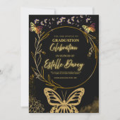Carte d'invitation de remise de diplômes garçons 2 (Devant)