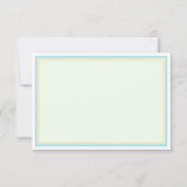 Carte d'invitation de retraite Jolis Jacinthes (Dos)