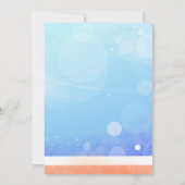 Carte d'invitation de soirée dansante (Dos)