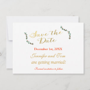 Carte d'invitation de vacances de Noël à houx Sauv