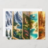 carte d'invitation de Zazzle (Devant / Derrière)