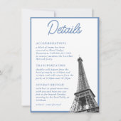 Carte d'invitation détaillée pour Bat Mitzvah vint (Devant)