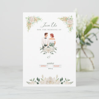 carte d'invitation distinctive