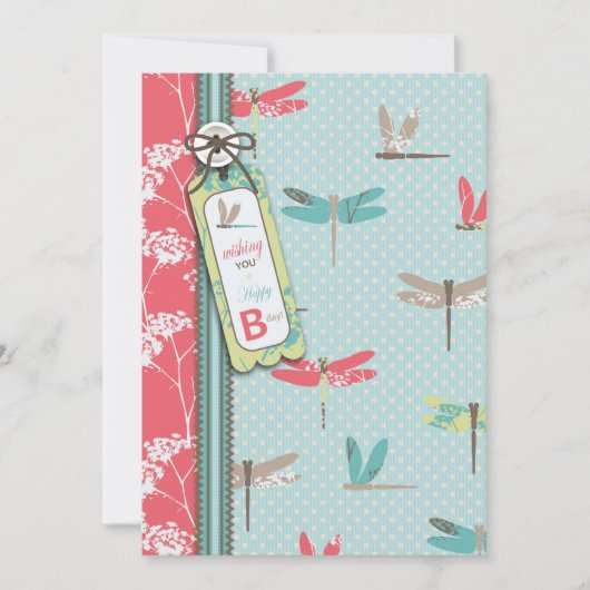 Carte d'invitation Dragonfly Dreams (Devant)