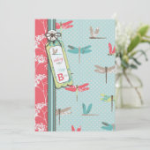 Carte d'invitation Dragonfly Dreams (Debout devant)