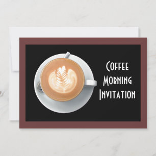 Carte d'invitation du cercle de café