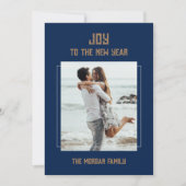 Carte d'invitation du Nouvel An (Devant)