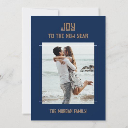 Carte d'invitation du Nouvel An (Devant)