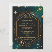 Carte d'invitation du Nouvel An Céleste (Dos)