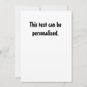 Carte d'invitation du tournoi d'échecs (Dos)