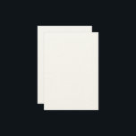 Carte d'invitation en feutre écru rustique 8,9 cm<br><div class="desc">Élevez vos occasions spéciales avec des invitations personnalisées en feutre écru 3, 5" x 5".</div>