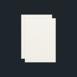 Carte d'invitation en feutre écru rustique 8,9 cm<br><div class="desc">Élevez vos occasions spéciales avec des invitations personnalisées en feutre écru 3, 5" x 5".</div>