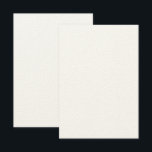 Carte d'invitation en feutre écru rustique 8,9 cm<br><div class="desc">Élevez vos occasions spéciales avec des invitations personnalisées en papier écru feutré 3, 5" x 5".</div>