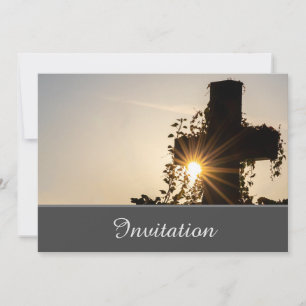 Carte d'invitation Enchanter avec la Sainte Croix