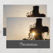 Carte d'invitation Enchanter avec la Sainte Croix (Devant / Derrière)