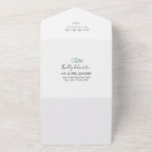 Carte d'invitation et de conseil pour le Baby show (Dehors)