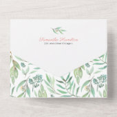 Carte d'invitation et de conseil pour le Baby show (Verso)