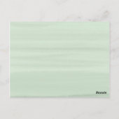 Carte d'invitation Eucalyptus nuptiale moderne (Dos)