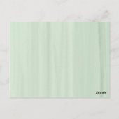 Carte d'invitation Eucalyptus nuptiale moderne (Dos)