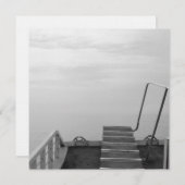 Carte d'invitation/Félicitations - Photo version T (Devant / Derrière)