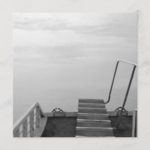 Carte d'invitation/félicitations - Photo version T