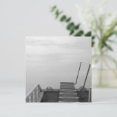 Carte d'invitation/félicitations - Version photo T (Debout devant)