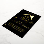 Carte d'invitation Foil House (Rotation)