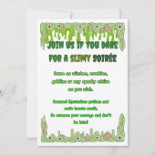 Carte d'invitation Halloween mince (Devant)