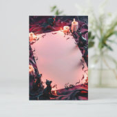 Carte d'invitation Halloween vide (Debout devant)
