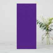 Carte d'invitation haute en ton violet double – Pe (Debout devant)