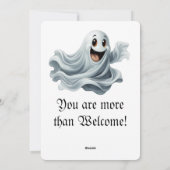 Carte d'invitation Helloween (Dos)