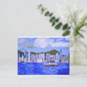carte d'invitation Hong Kong (Debout devant)