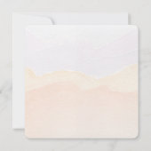 Carte d'invitation Instant Modern Boho Aqeeqah Aqi (Dos)