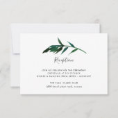 Carte d'invitation intérieure pour réception aux p (Devant)