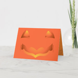Carte d'invitation Jack-o-lantern Party Halloween