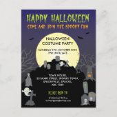 Carte d'invitation 'Joyeux Halloween' (Devant)