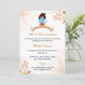 Carte d'invitation Little Krishna Annaprashan (Debout devant)