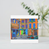carte d'invitation London Roseberry (Debout devant)